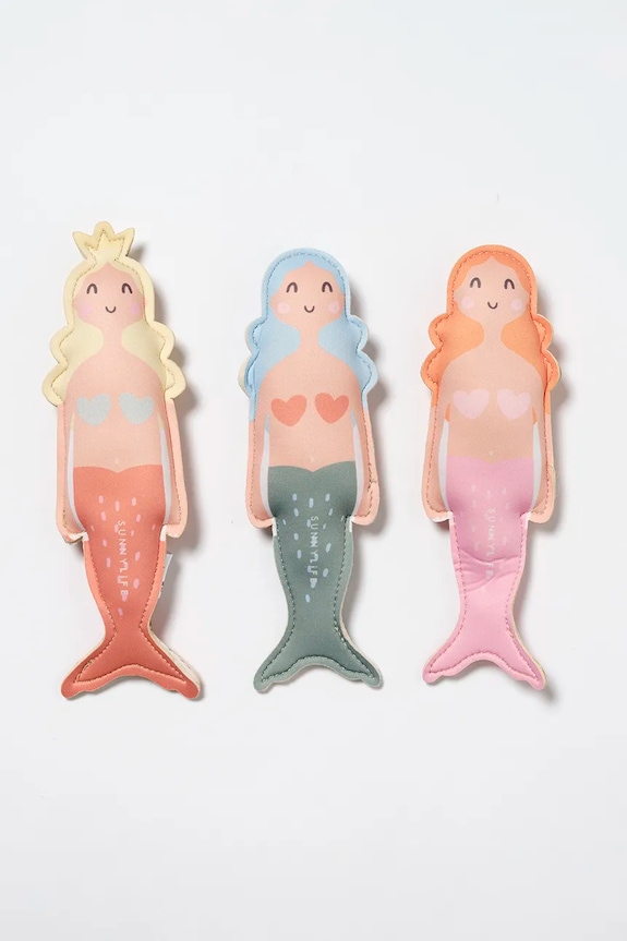 SunnyLife úszós játékkészlet gyerekeknek Melody the Mermaid Multi 3 db többszínű S51DBCHB