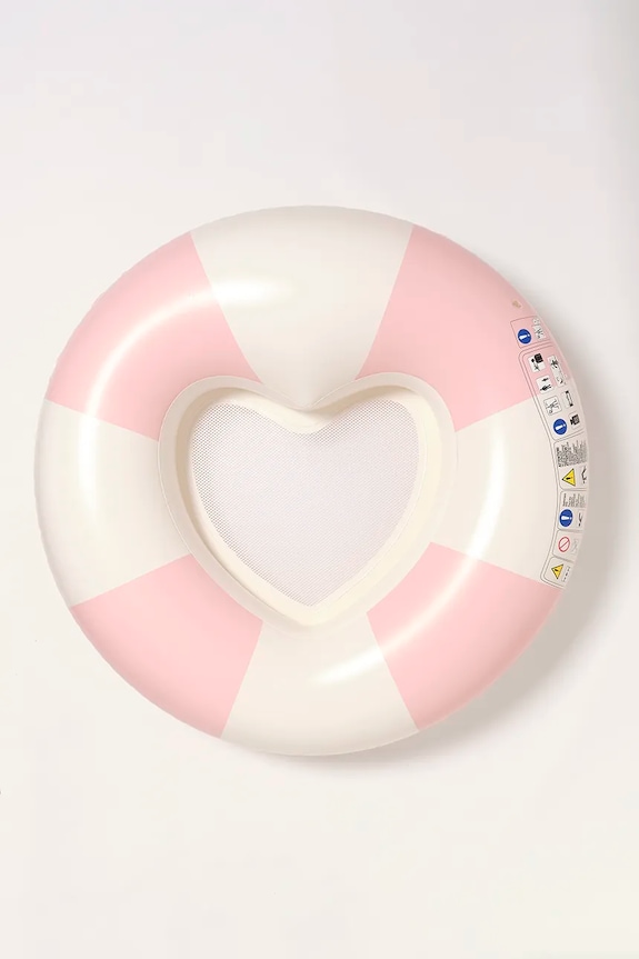 Lány SunnyLife gyerek úszógumi Stole My Heart Pink Stripe S51HPRGL rózsaszín