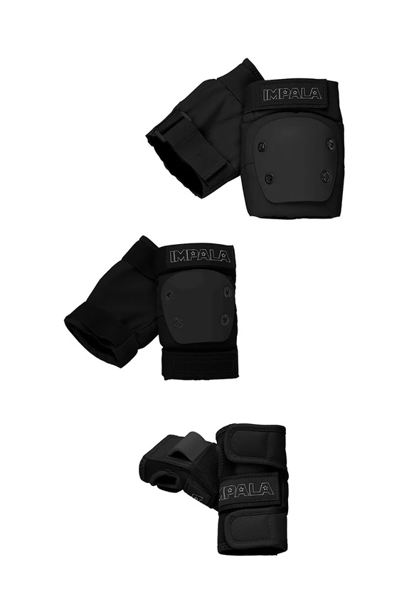 Impala zestaw ochraniaczy dziecięcych Protective Set Youth 6-pack czarny IMPRPADSY.BLK