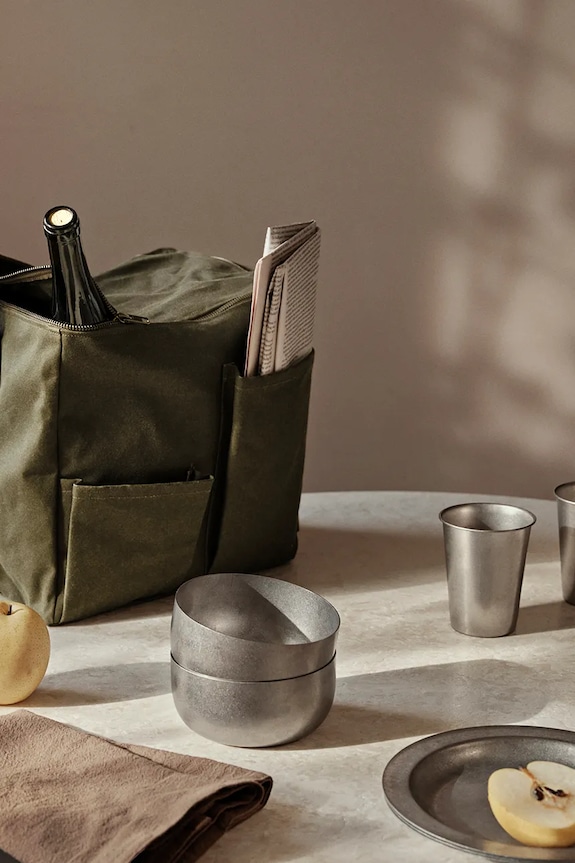 Lifestyle ferm LIVING geantă de picnic Bark 1104268839 verde