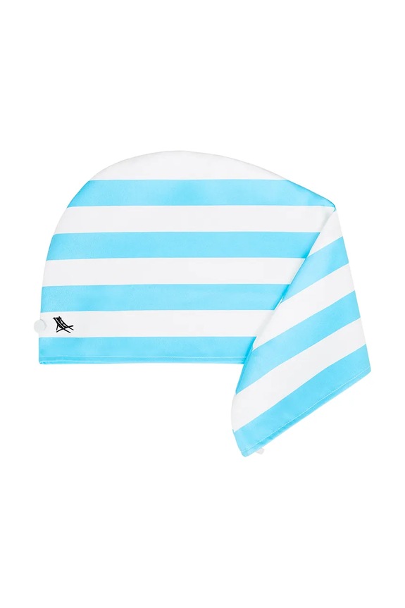 Dock & Bay turban do włosów Tulum Blue niebieski HAIRW.CAB.LTBLU.NB