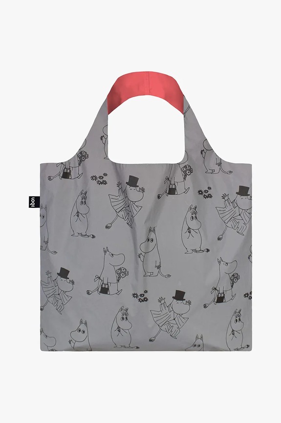 LOQI bagaj de mână Family Pattern x Moomin 50 × 42 cm multicolor Q.MO.RE.FA
