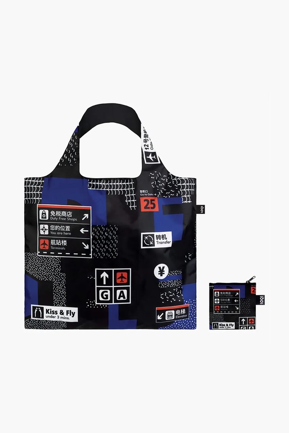 Водонепроникна сумка LOQI Icons Bag Airport барвистий Q.AI.IC