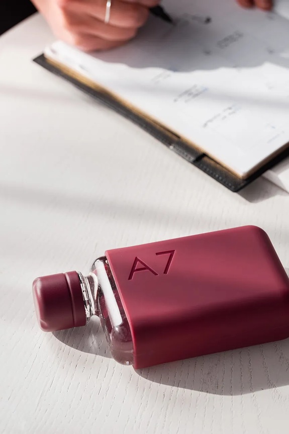 Memobottle sticlă de apă Original A7 180 ml violet M376