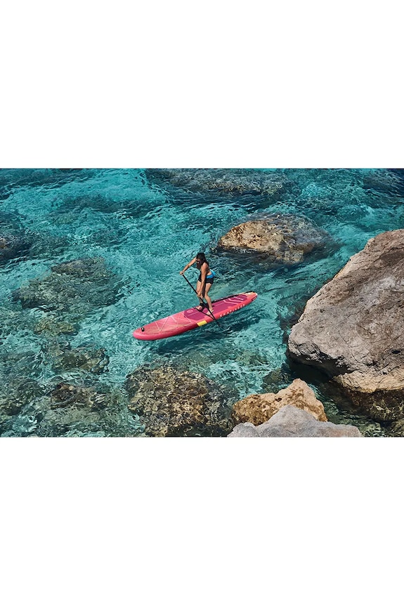 Lifestyle Skatinger placă de înot cu accesorii SUP Prana Meteor 350 x 89 x 15 cm (11'6') SK9003 roz