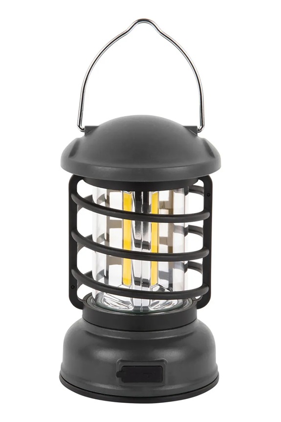 Беспроводная led лампа Leitmotiv Camping Lantern LED 15 cm чёрный LM2247BK