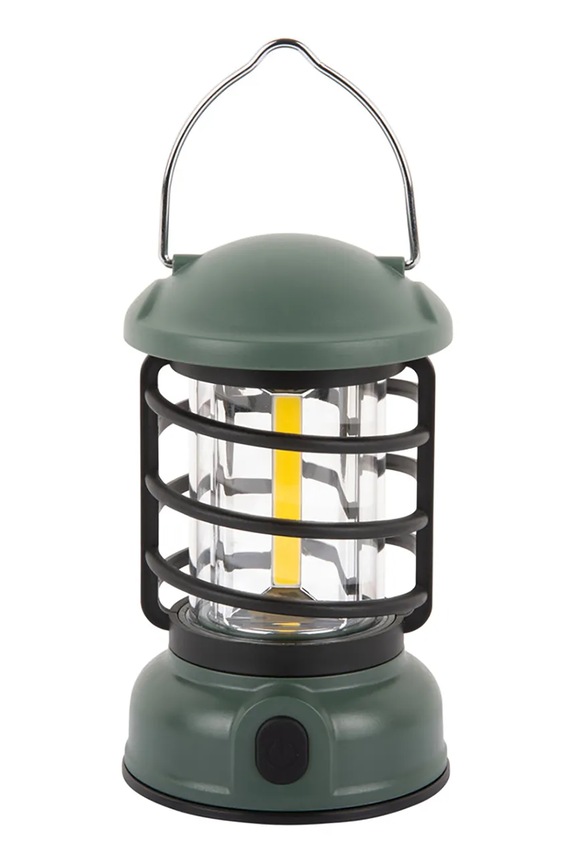 Led фонарик Leitmotiv Camping Lantern LED 15 cm LM2247GR зелёный AA00