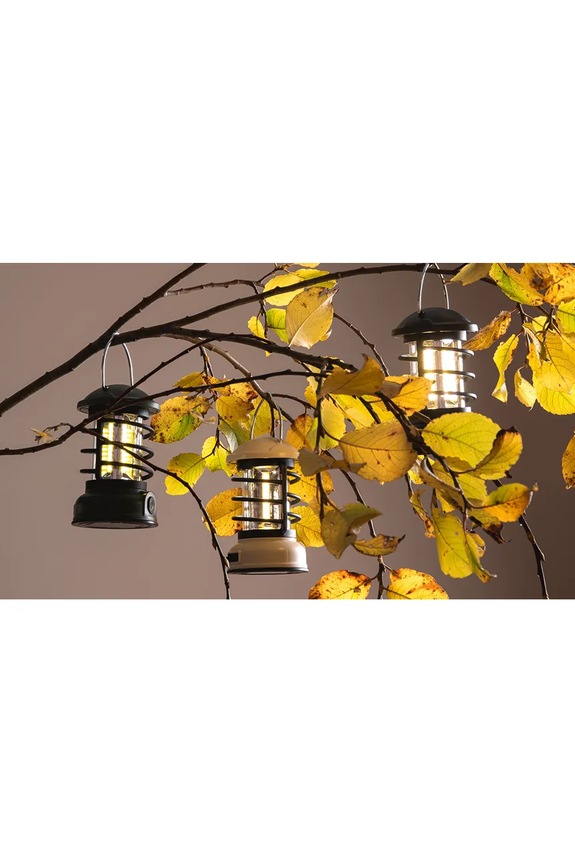 Лайфстайл Led фонарик Leitmotiv Camping Lantern LED 15 cm LM2247GR зелёный