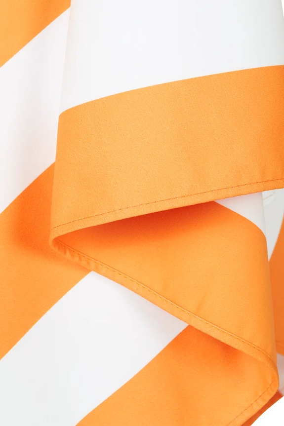 Accesorii Dock & Bay prosop de plajă cu uscare rapidă Ipanema Orange 200 x 90 cm TOWLB.CAB.XL.ORANG.R portocaliu