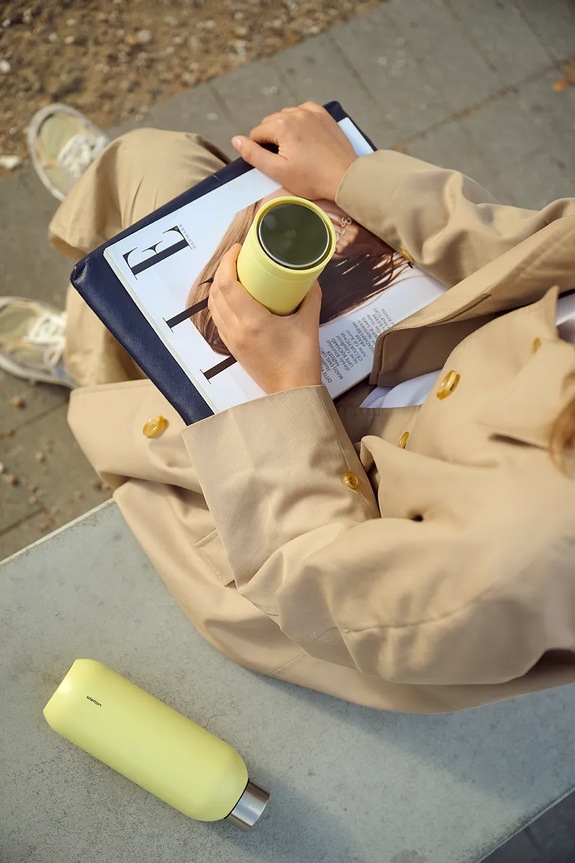 Termos šalica Stelton To Go Click 0,2 L 675.49 zlatna AA00