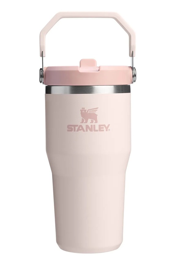 Termo lonček Stanley The IceFlow™ Flip Straw 2.0 0,6 l roza 10.12044.044