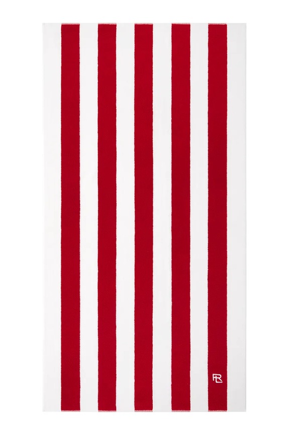 Бавовняний пляжний рушник Ralph Lauren HENLEY Red 90 x 170 cm червоний 1053848