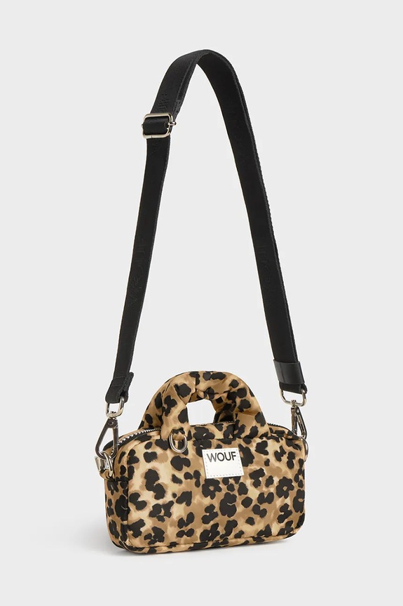 Τσάντα WOUF Feline Mini Bag 19 x 11 x 6 cm BM250020 μπεζ AA00