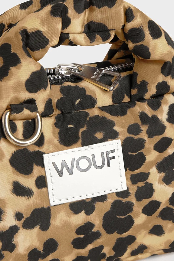 Αξεσουάρ Τσάντα WOUF Feline Mini Bag 19 x 11 x 6 cm BM250020 μπεζ