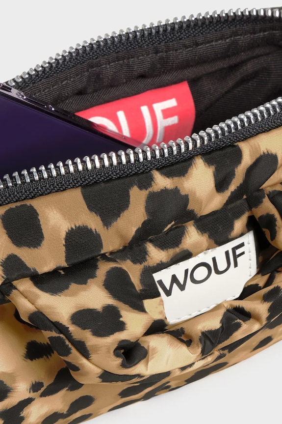 Τσάντα WOUF Feline Mini Bag 19 x 11 x 6 cm μπεζ BM250020