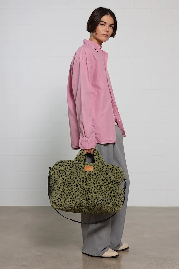 Сумка для ручной клади WOUF Olivia Weekend Bag 44 x 30 x 17 cm BWK250029 зелёный