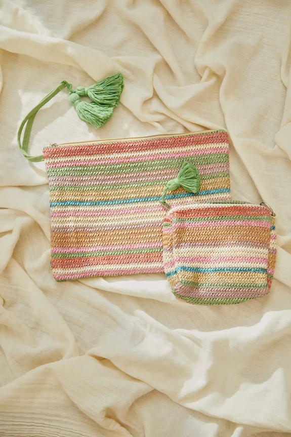 Kozmetična torbica Calma House Catur 22 x 35 cm CATUR.22.ROS pisana AA00