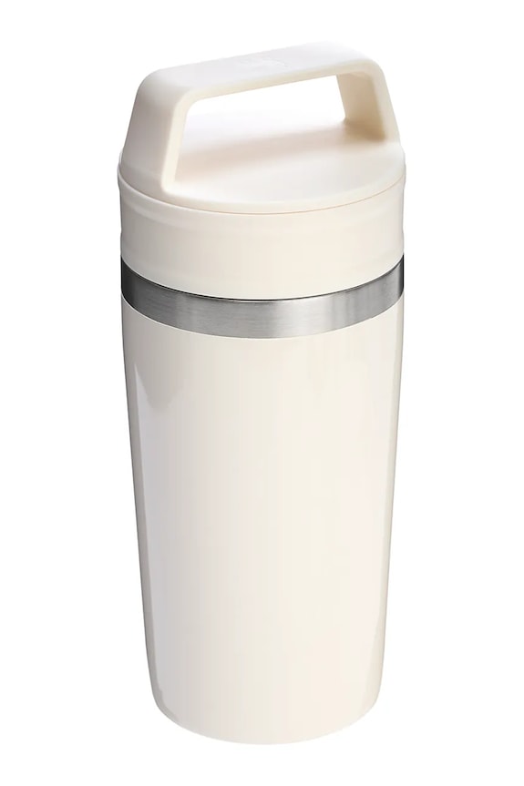Termos šalica Stanley The Café-To-Go Travel Mug 0,35 l 10.12080.038 bež AA00