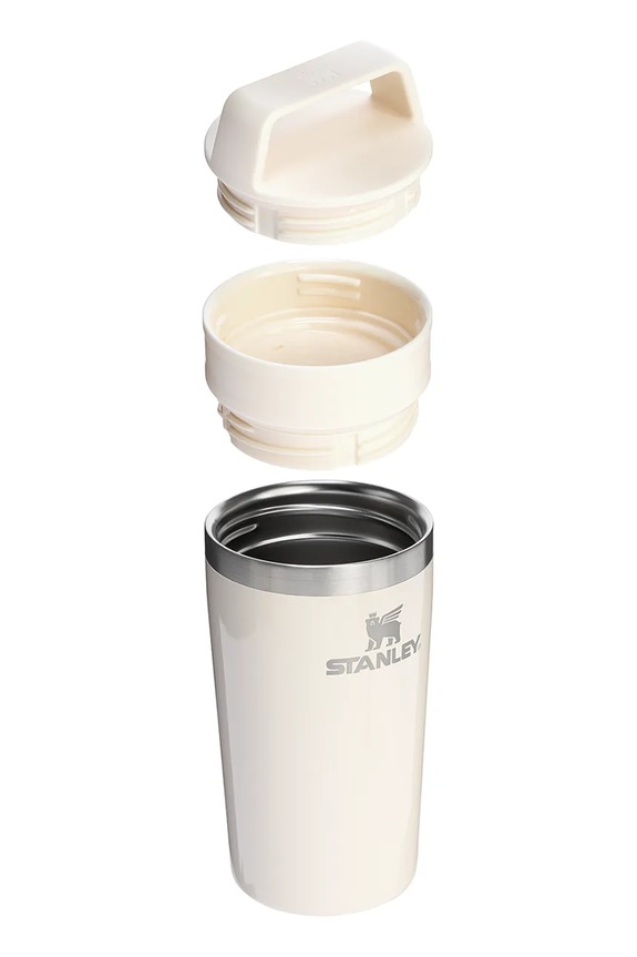 Termos šalica Stanley The Café-To-Go Travel Mug 0,35 l bež 10.12080.038