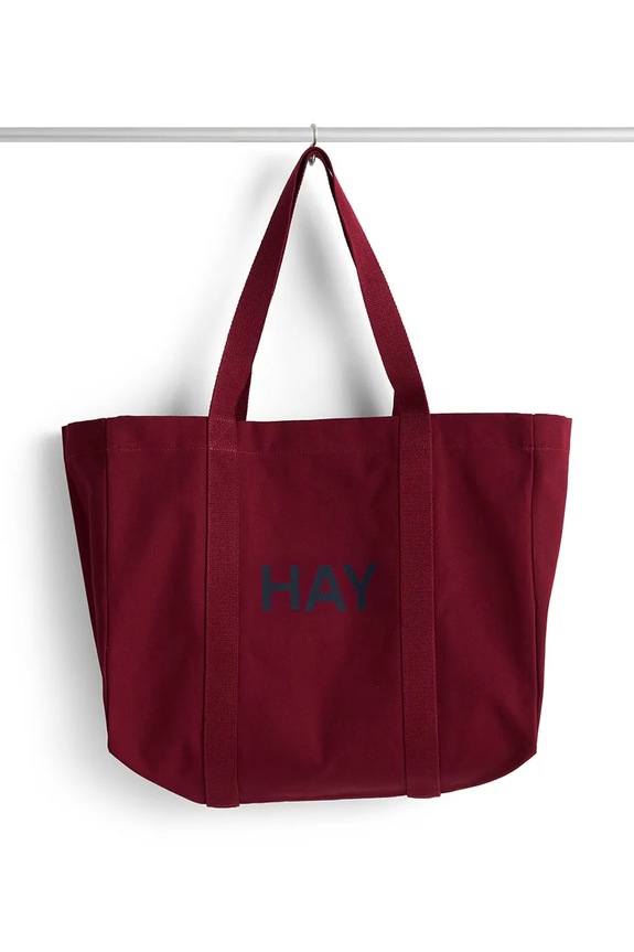 HAY shopping bag Shopper 32 x 40 x 13 cm maroon AE980.A602.AF61
