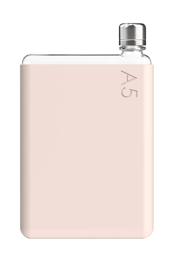 Obal na fľašu Memobottle A5 Pale Coral Silicone Sleeve M117 ružová AA00