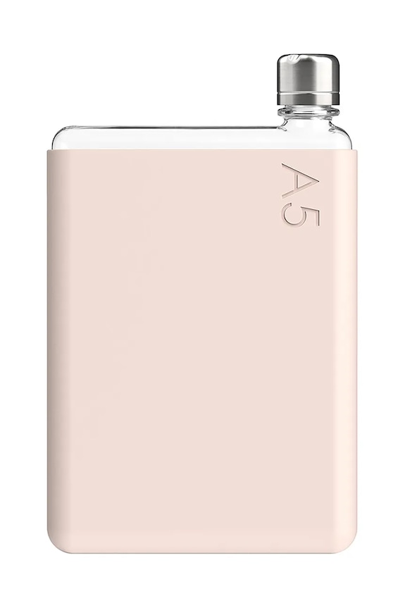 Obal na fľašu Memobottle A5 Pale Coral Silicone Sleeve M117 ružová AA00