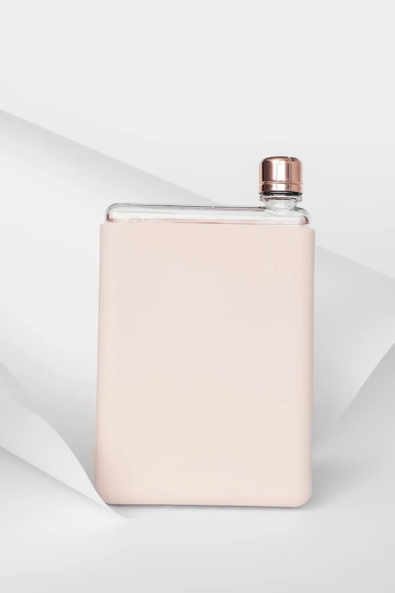 Obal na fľašu Memobottle A5 Pale Coral Silicone Sleeve M117 ružová