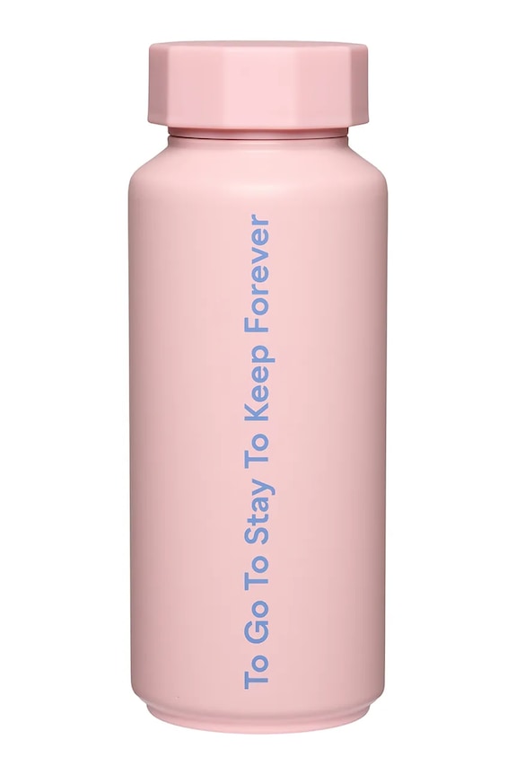 Design Letters butelka termiczna Tone On Tone 0,5 L różowy 30100105PINKTOGOTO