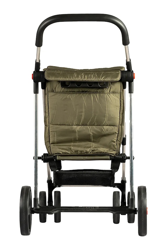 Καροτσάκι για ψώνια Rolser Basket Polar 4B 58 L πράσινο BAS001.1005