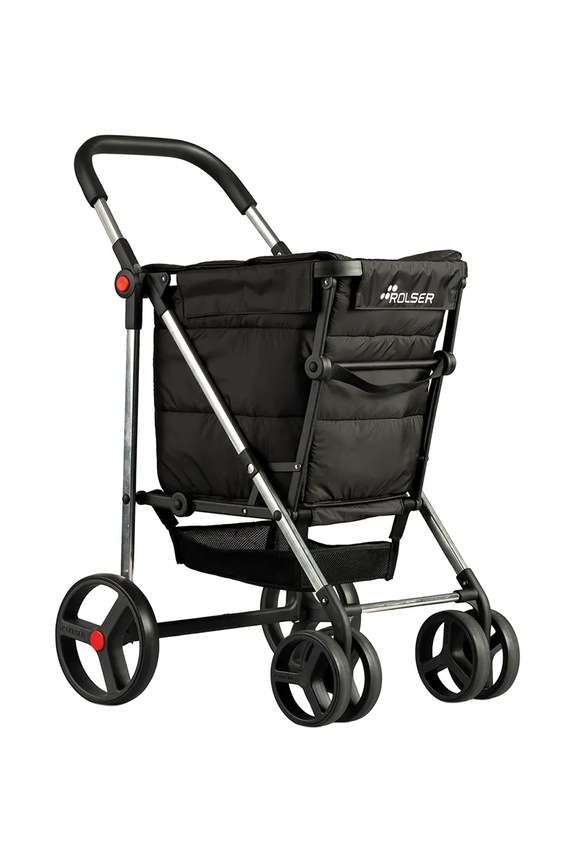 Rolser cărucior de cumpărături Basket Polar 4B 58 L negru BAS001.1023