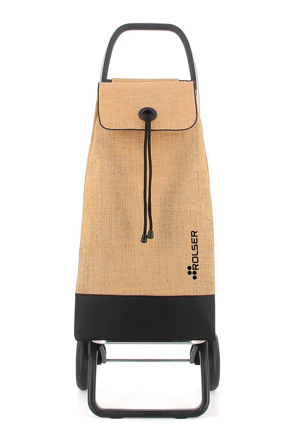 Καροτσάκι για ψώνια Rolser I-Max Yute Bi 2 Natural 43 L IMX545.2143 μπεζ AA00