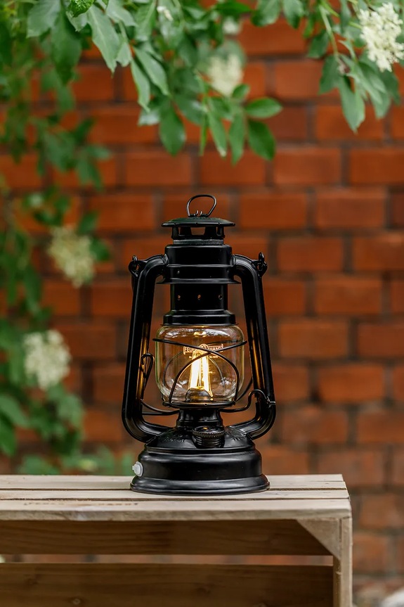 Led lampáš Feuerhand Hurricane Baby Special 276 26,5 x 15 x 13,5 cm 276.LED.MATTSCHWARZ
