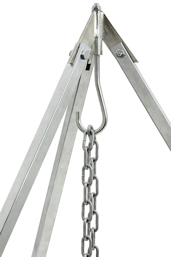 Lifestyle Τρίποδο για φωτιά, πτυσσόμενο Petromax 12 x 144 x 12 cm D1 γκρί