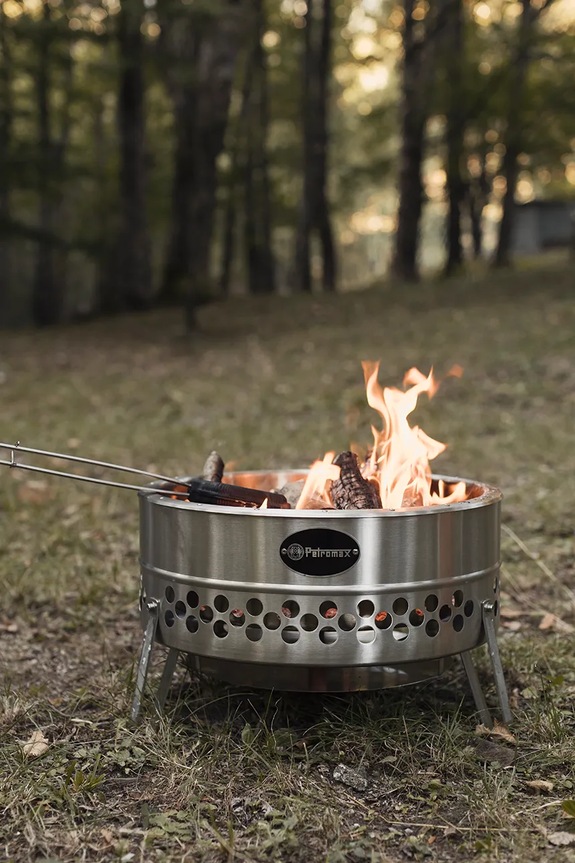 Φορητή εστία χωρίς καπνό Petromax 57 x 57 x 34,9 cm γκρί TYROPIT.PX