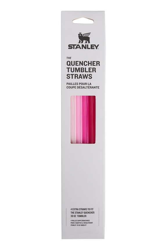 Stanley zestaw słomek The Quencher Straws for 0,89 L 10.03001.041 różowy AA00