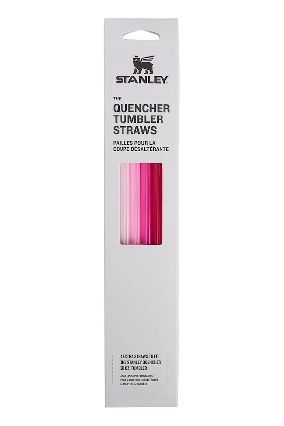 Stanley zestaw słomek The Quencher Straws for 0,89 L 10.03001.041 różowy AA00