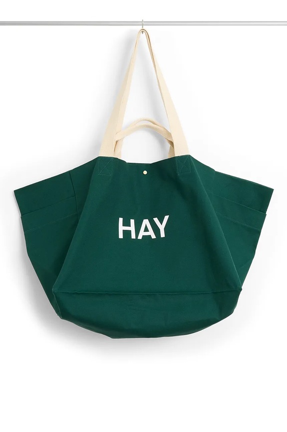 HAY torba Weekend Bag L/38 x 53 x 37 cm zielony AE374.A603.AE77