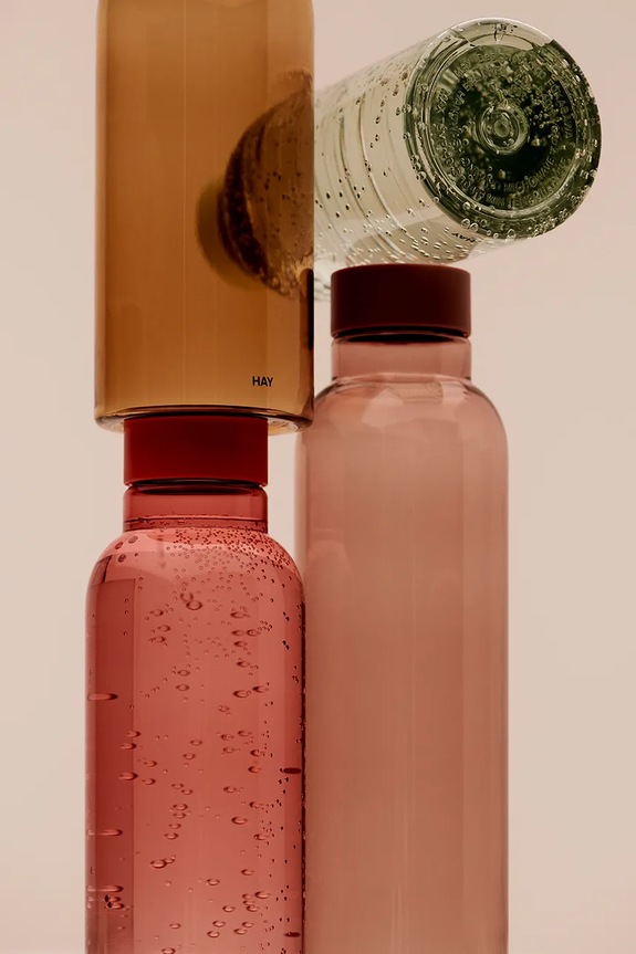 Lifestyle HAY butelka na wodę Miz 540 ml AE366.D807.AF14 żółty