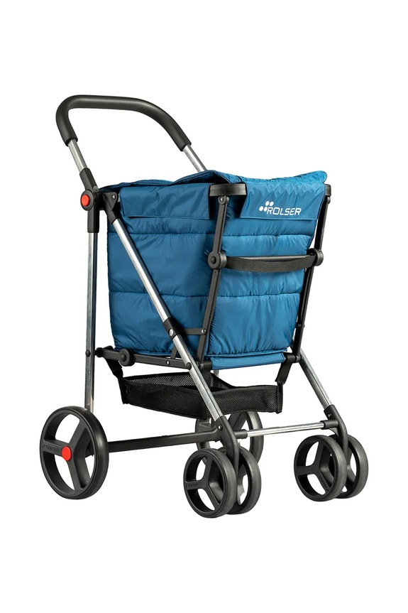 Nákupný vozík Rolser Basket Polar 4B 58 L modrá BAS001.1001