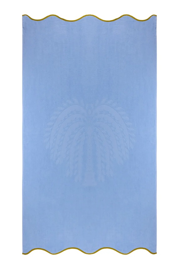 Olivier Desforges ręcznik plażowy bawełniany HYERES Azur 100 x 170 cm multicolor 1068842