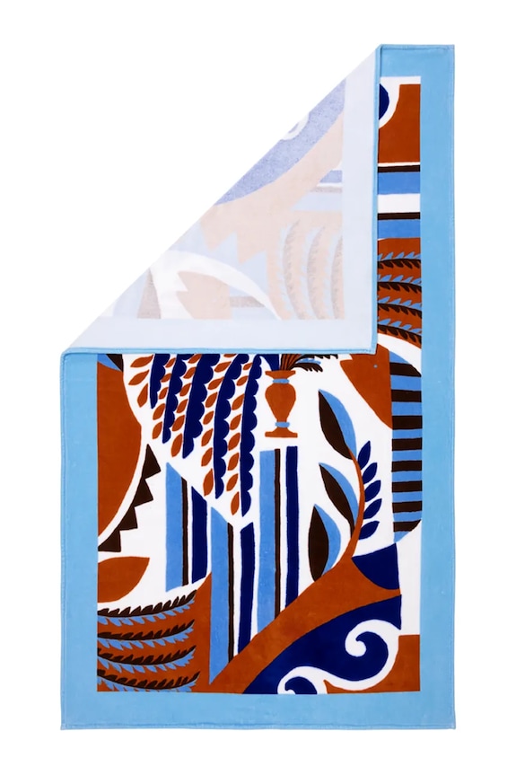 Olivier Desforges prosop de plajă din material textil TERRASSE 100 x 170 cm 1068828 multicolor AA00