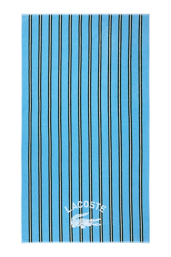 Lacoste pamut strandtörölköző LSUNSTRI Baltic 90 x 160 cm kék 1067101