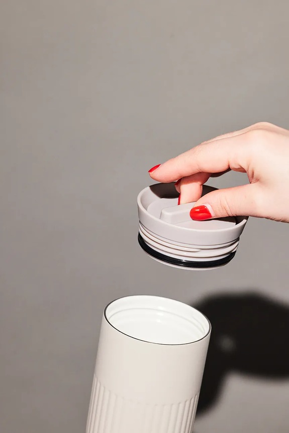 Sagaform kubek termiczny ze stali 320 ml 5018538 beżowy