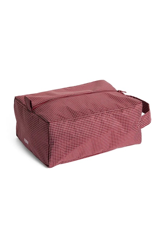 HAY kosmetyczka z materiału tekstylnego 10,5 x 24 x 18 cm bordowy AF781.A601.AF61