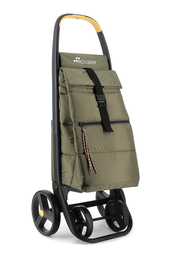 Rolser cărucior de cumpărături 45 + 7 l verde CLE004.1005