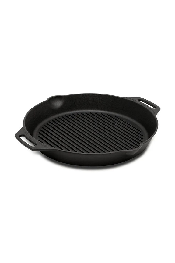 Petromax patelnia grillowa żeliwna czarny GP35H.T