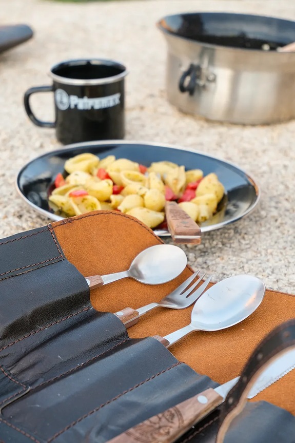 Petromax zestaw sztućców drewniany multicolor CUTLERY1