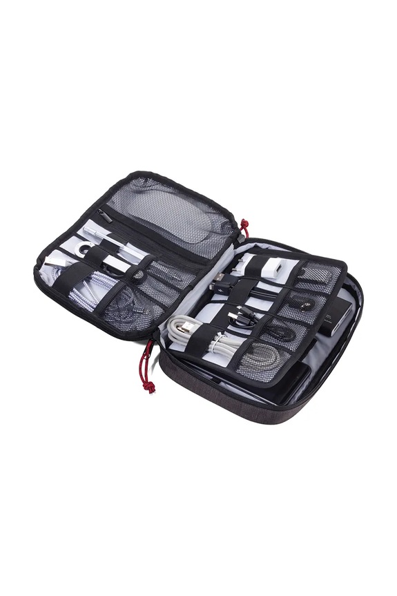 Troika putni organizator za uredski pribor od tekstilnog materijala 19 x 26 x 4 cm TRBBG54.GY siva AA00