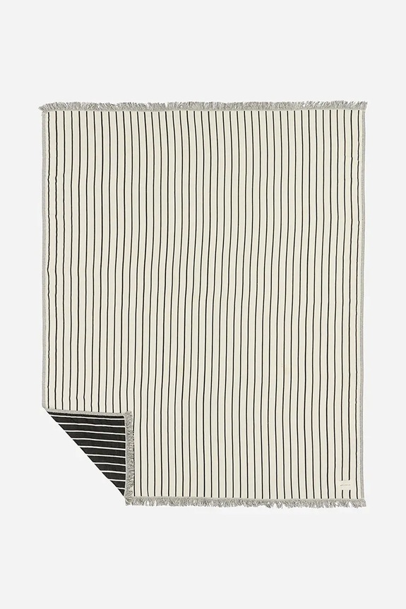 Slowtide koc piknikowy bawełniany 66 x 80 cm beżowy STTB041