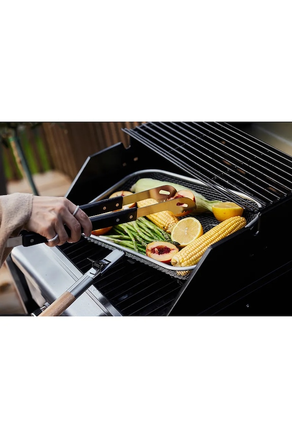 Sagaform coș pentru grill din oțel 38 x 35 x 7,5 cm gri 5017804